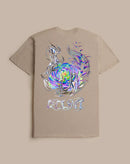 Camiseta Blunt Flora - Creme