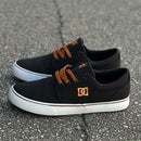 Tênis dc new flash 2 black/brown/white