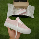 Tênis dc trase plataform se rose