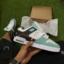 Tênis freeday heart marron/oceano/branco