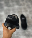 Tênis hocks flat lite preto refletivo