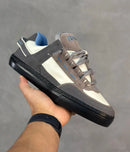 Tênis tesla coil grey blue UV gancho cadarço purple ( efeito por tempo limitado )