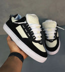 Tênis tesla coil black white blue UV