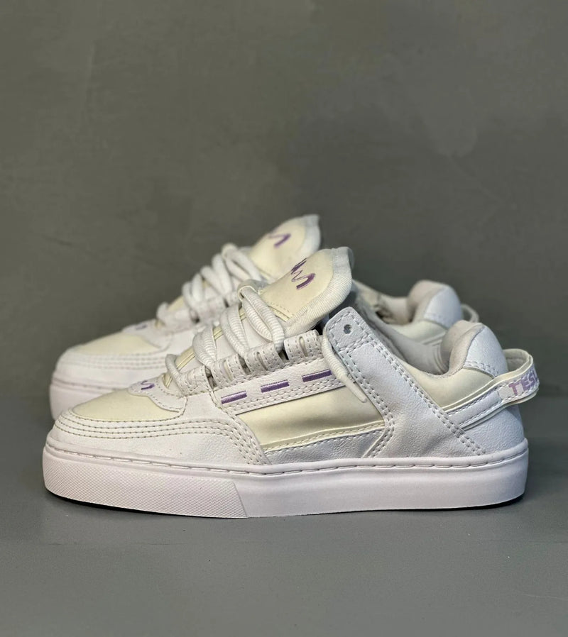 Tênis tesla coil white UV purple